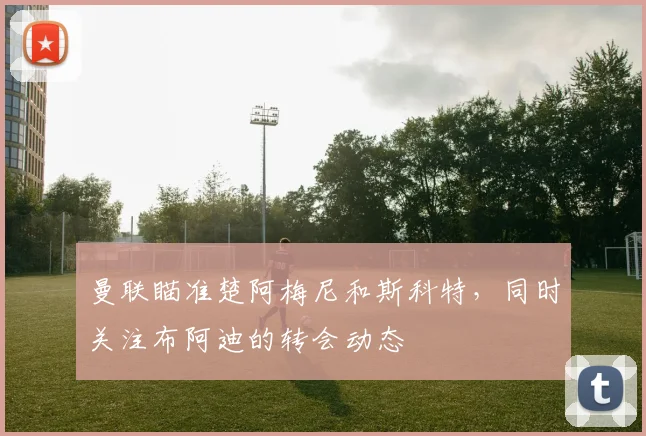 曼联瞄准楚阿梅尼和斯科特，同时关注布阿迪的转会动态