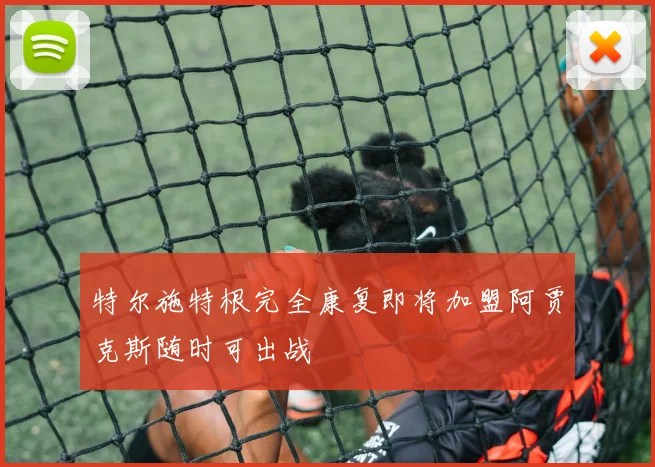 特尔施特根完全康复即将加盟阿贾克斯随时可出战